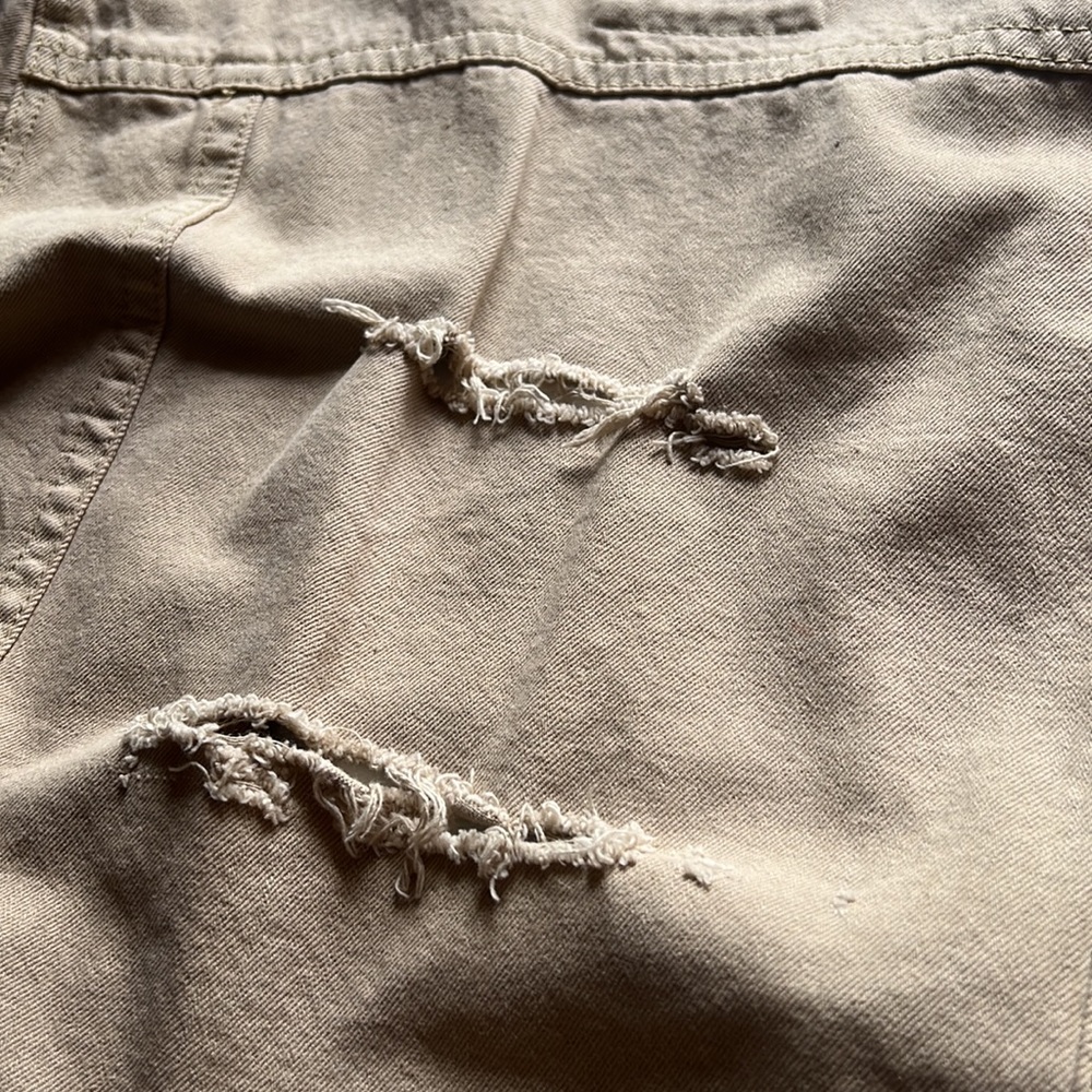 Tan button jacket - Picture 6 of 6